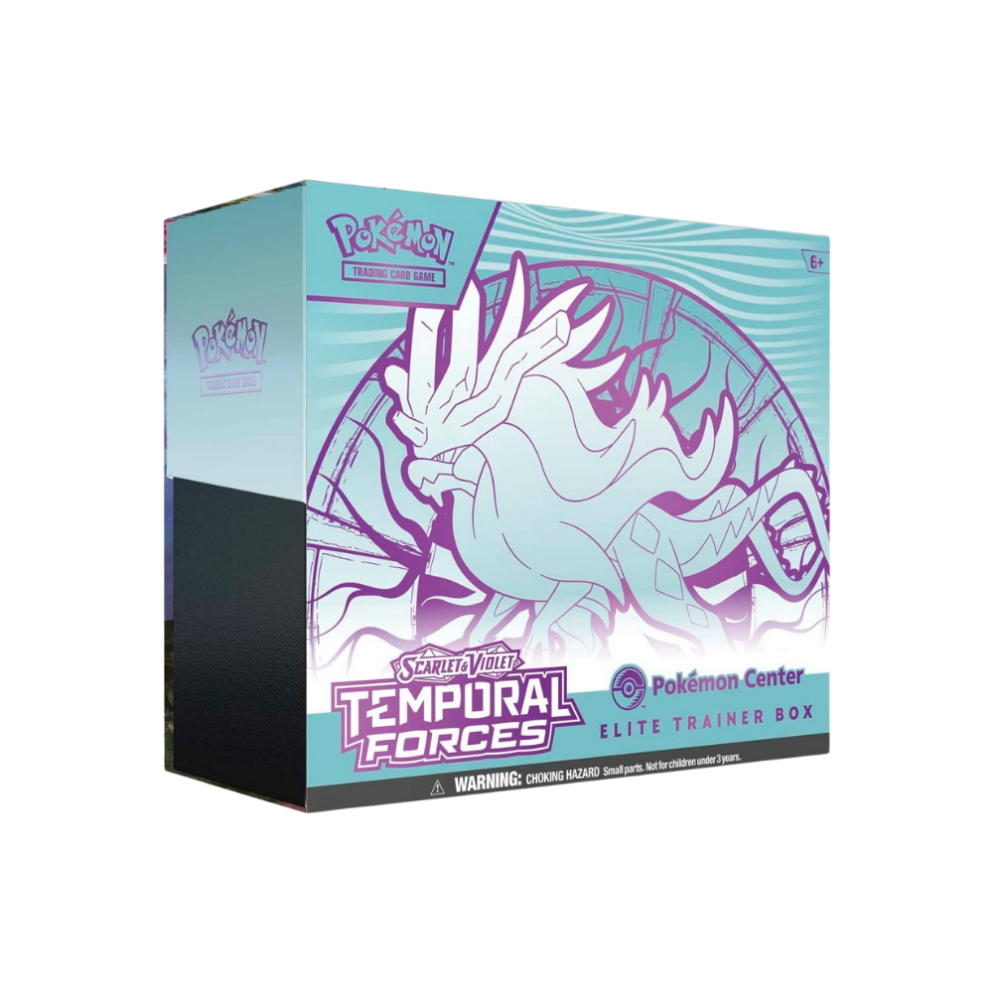 Scarlet & Violet: Temporal Forces — Pokémon Center Elite Trainer Box — Wandelende Vloed