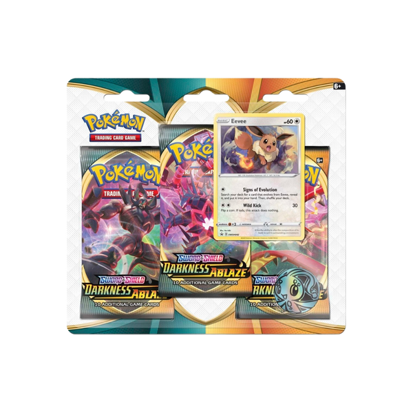 Zwaard & Schild: Duisternis Ontketend — 3-pack, munt & Eevee-promokaart