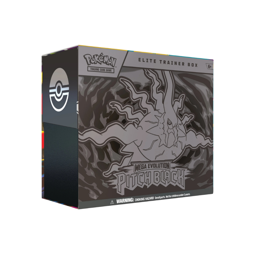 Mega Evolutie—Gitzwarte Elite Trainer Box (Pre-order)