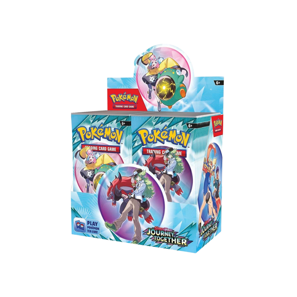 Scarlet & Violet: Samen Reizen — Verbeterde Booster Display Box (36 Pakjes + 1 Promokaart)