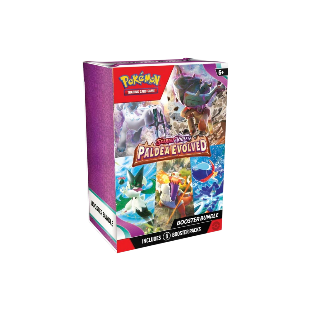Scarlet & Violet: Paldea Evolved — Booster Bundel (6 Packs)