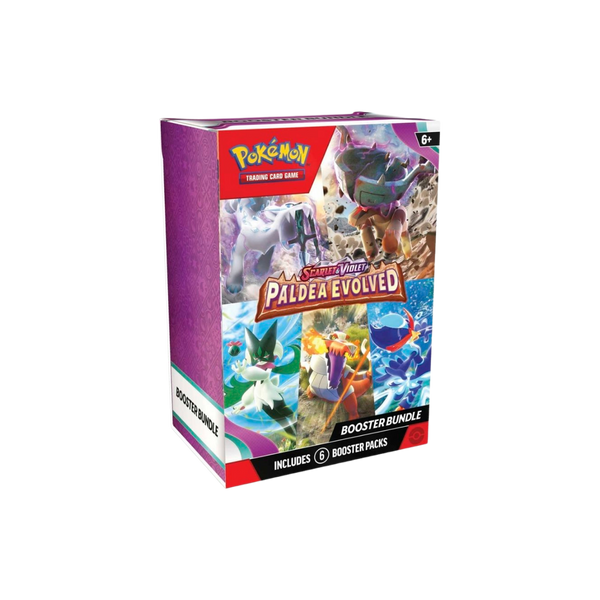 Scarlet & Violet: Paldea Evolved — Booster Bundel (6 Packs)