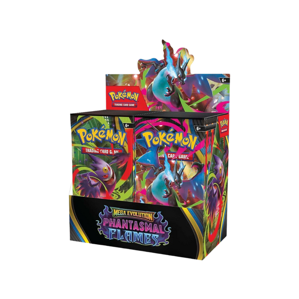 Mega Evolution — Phantasmal Flames Booster Display Box (36 Packs)