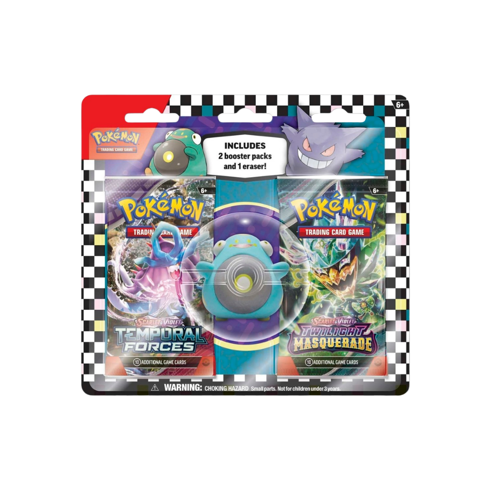 Pokémon TCG — 2 Booster Packs & Bellibolt Gum